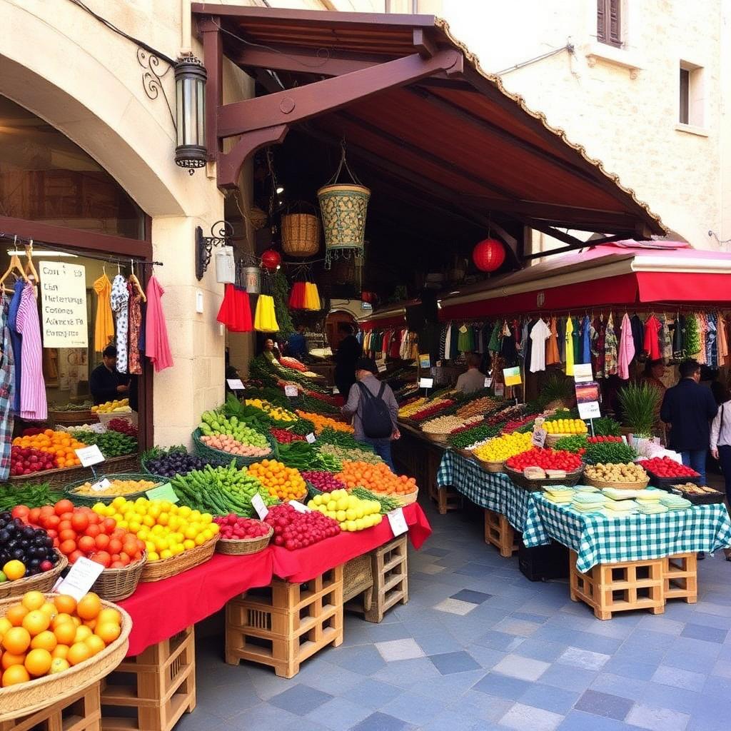 Wochenmarkt Sineu